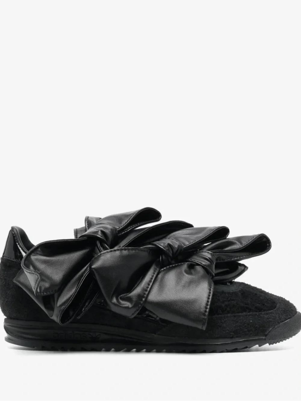 Caroline Hu x Adidas SL72 OG Black Carbon Women's Black Bow Sneakers